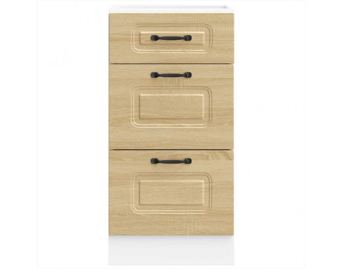 Sonata H Кухненски шкаф, Kalmar, дъб сонома, инженерно дърво