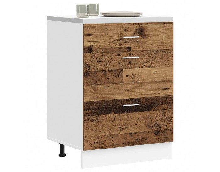 Sonata H Кухненски шкаф Lyon Старо дърво Инженерно дърво