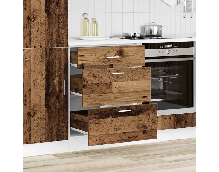 Sonata H Кухненски шкаф Lyon Старо дърво Инженерно дърво