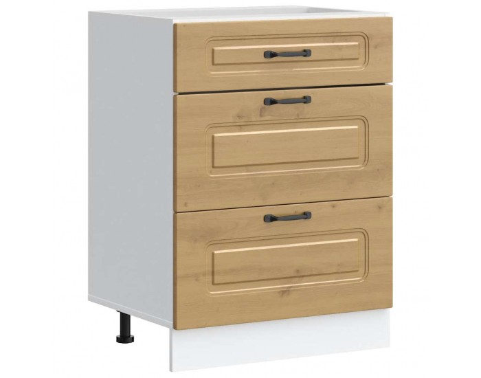 Sonata H Кухненски шкаф, Kalmar, дъб артизан, инженерно дърво