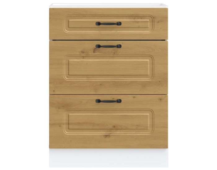 Sonata H Кухненски шкаф, Kalmar, дъб артизан, инженерно дърво