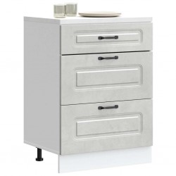 Sonata H Кухненски шкаф, Kalmar, бетонно сив, инженерно дърво - Модули Sonata