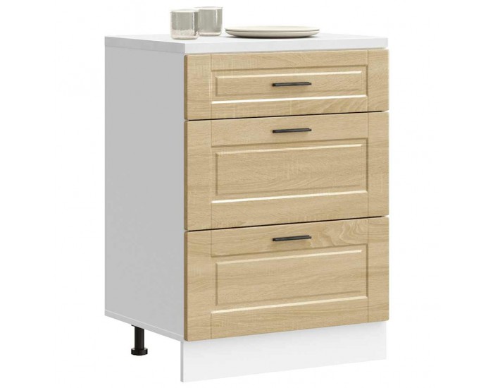 Sonata H Кухненски шкаф Porto, дъб сонома, инженерно дърво