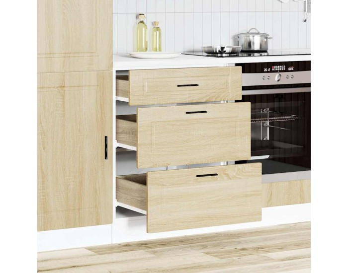 Sonata H Кухненски шкаф Porto, дъб сонома, инженерно дърво