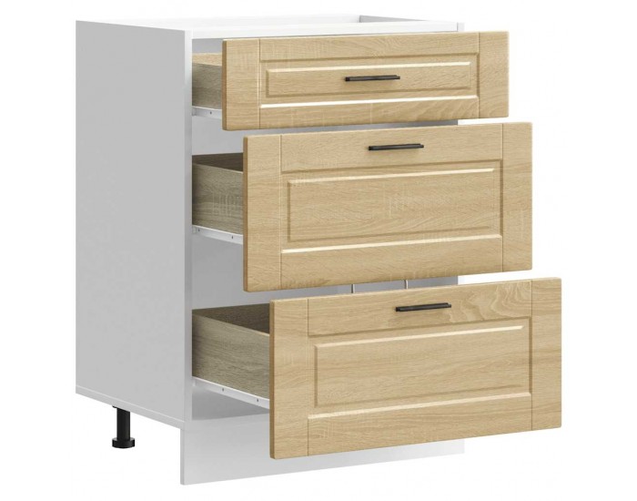 Sonata H Кухненски шкаф Porto, дъб сонома, инженерно дърво