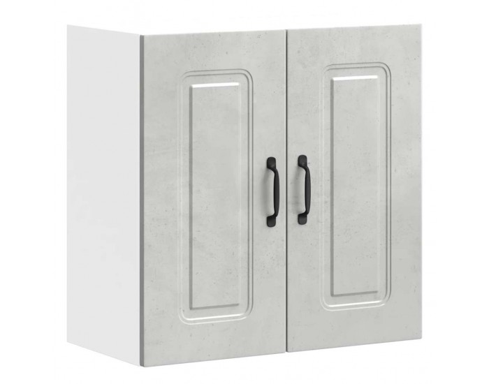 Sonata H Кухненски стенен шкаф, Kalmar, бетонно сив, инженерно дърво