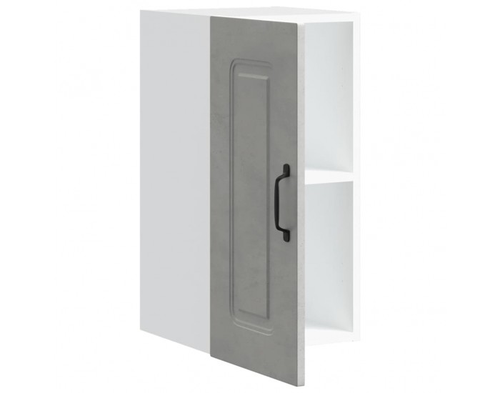 Sonata H Кухненски стенен шкаф, Kalmar, бетонно сив, инженерно дърво