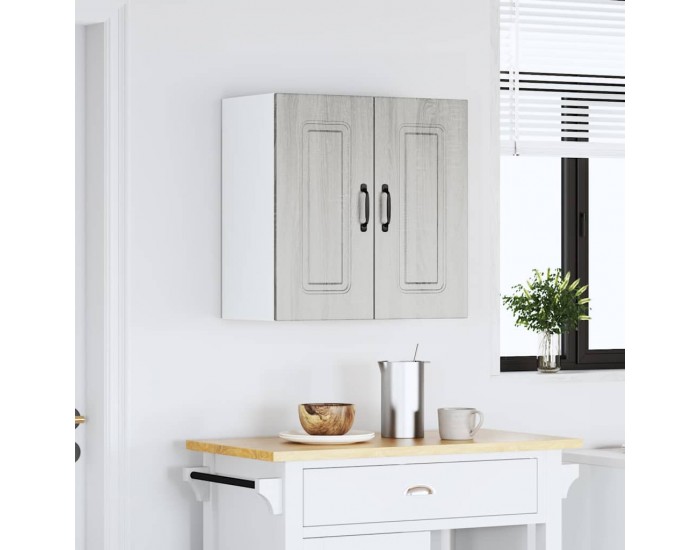 Sonata H Кухненски стенен шкаф, Kalmar, сив сонома, инженерно дърво