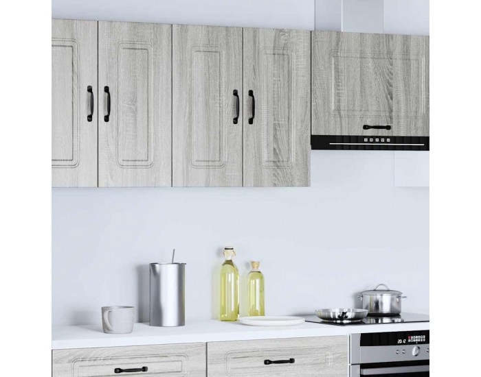 Sonata H Кухненски стенен шкаф, Kalmar, сив сонома, инженерно дърво