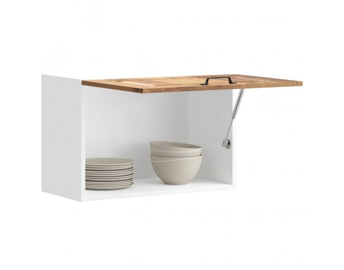 Sonata H Кухненски стенен шкаф, Kalmar, старо дърво, инженерно дърво