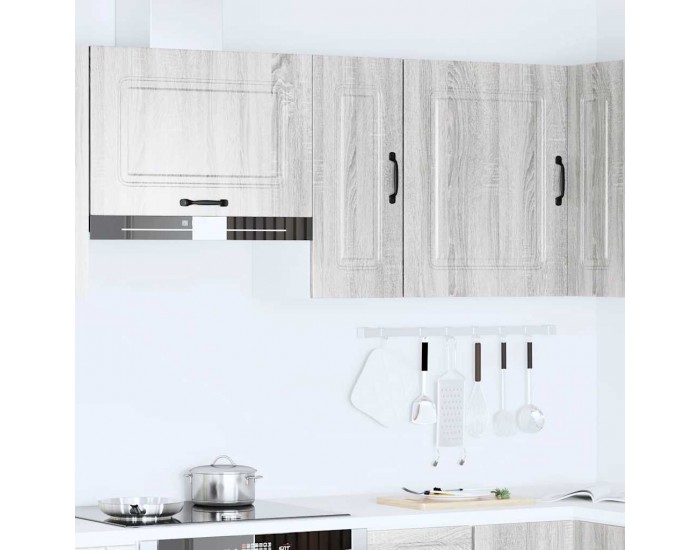 Sonata H Кухненски стенен шкаф, Kalmar, сив сонома, инженерно дърво