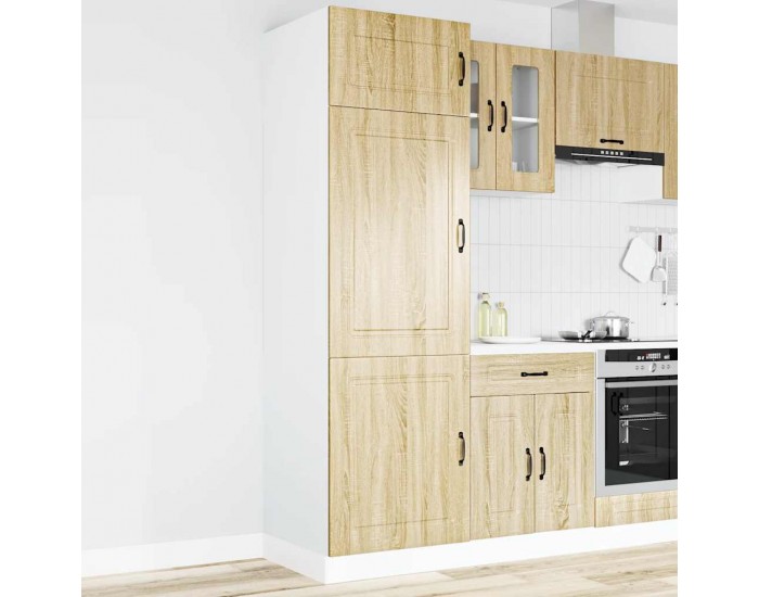 Sonata H Кухненски шкаф, Kalmar, дъб сонома, инженерно дърво