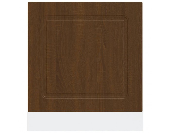 Sonata H Панел за съдомиялна машина, Kalmar, кафяв дъб, инженерно дърво