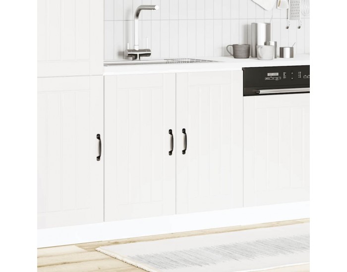 Sonata H Шкаф за мивка, Lucca, бял, инженерно дърво