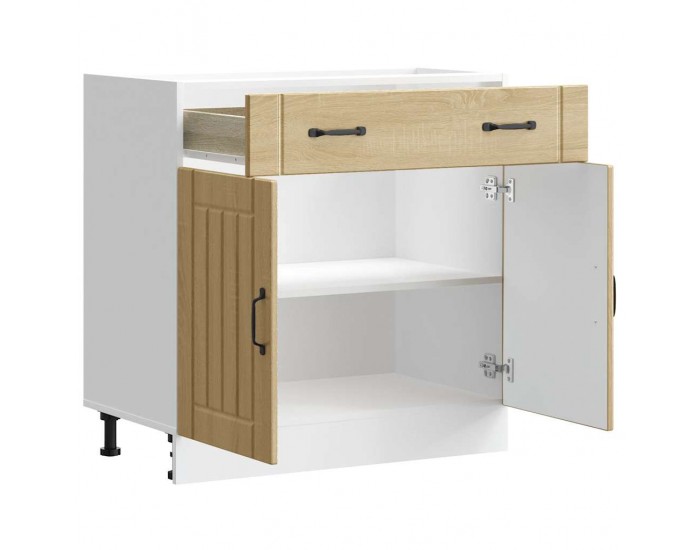 Sonata H Кухненски шкаф Lucca, дъб сонома, инженерно дърво