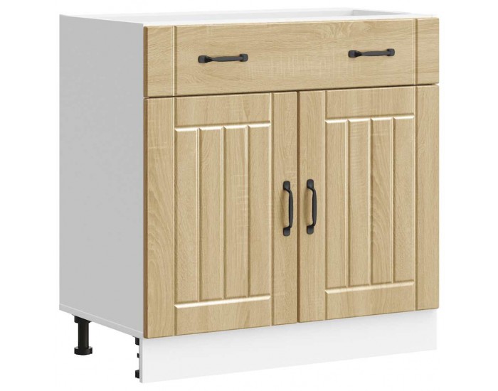 Sonata H Кухненски шкаф Lucca, дъб сонома, инженерно дърво