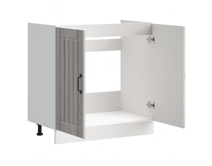 Sonata H Шкаф за мивка, Lucca, сив сонома, инженерно дърво