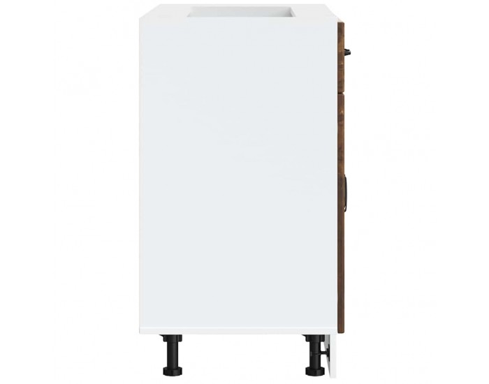 Sonata H Кухненски шкаф Lucca, опушен дъб, инженерно дърво