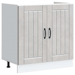 Sonata H Шкаф за мивка, Lucca, бетонно сив, инженерно дърво - Модули Sonata