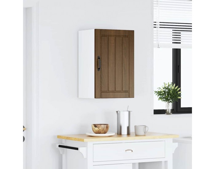 Sonata H Кухненски стенен шкаф Lucca, кафяв дъб, инженерно дърво