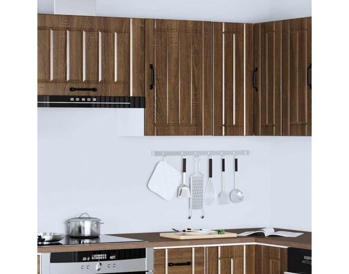 Sonata H Кухненски стенен шкаф Lucca, кафяв дъб, инженерно дърво