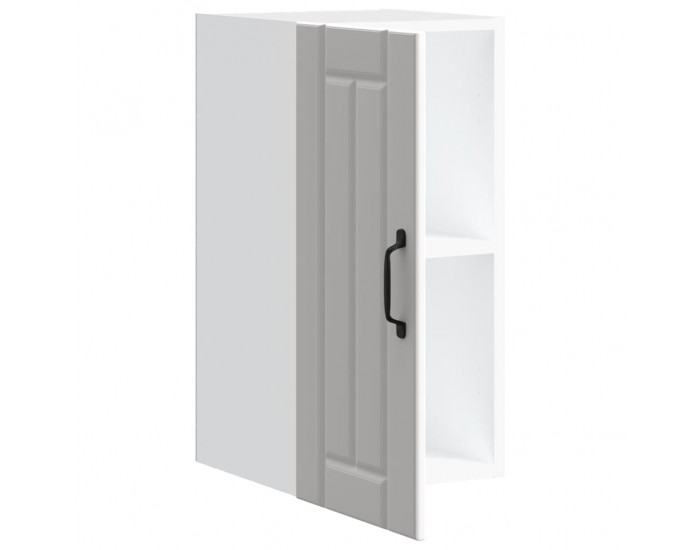 Sonata H Кухненски стенен шкаф Lucca, бял, инженерно дърво