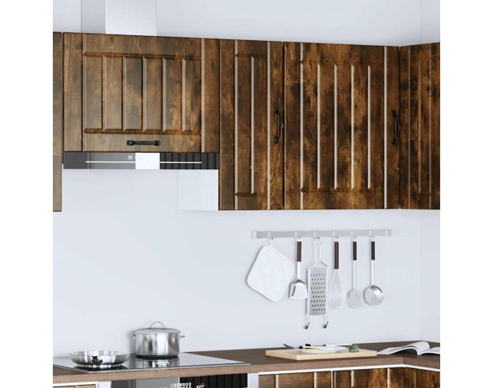 Sonata H Кухненски стенен шкаф Lucca, опушен дъб, инженерно дърво