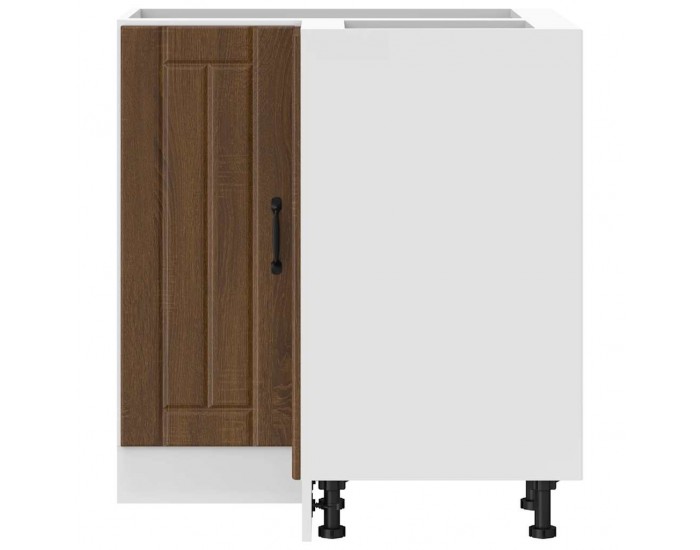Sonata H Кухненски ъглов шкаф Lucca, кафяв дъб, инженерно дърво