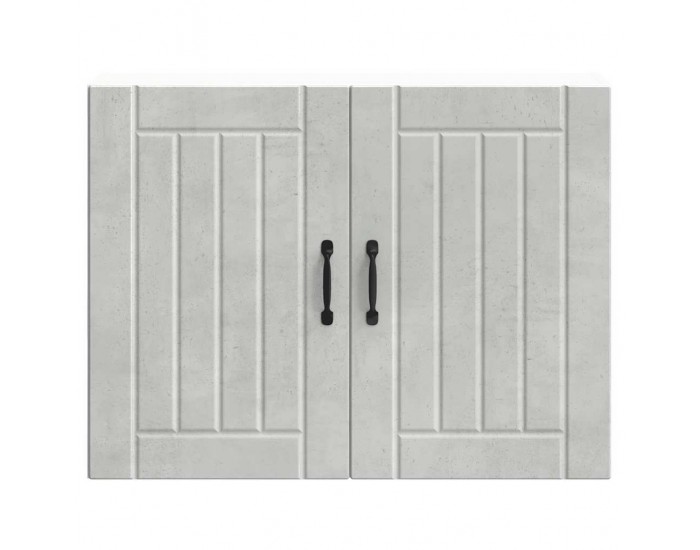 Sonata H Кухненски стенен шкаф Lucca, бетонно сив, инженерно дърво