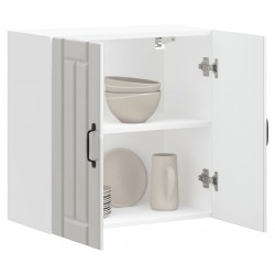 Sonata H Кухненски стенен шкаф Lucca, бял гланц, инженерно дърво - Модули Sonata