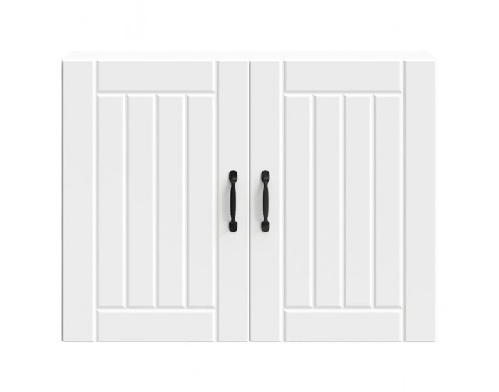 Sonata H Кухненски стенен шкаф Lucca, бял, инженерно дърво