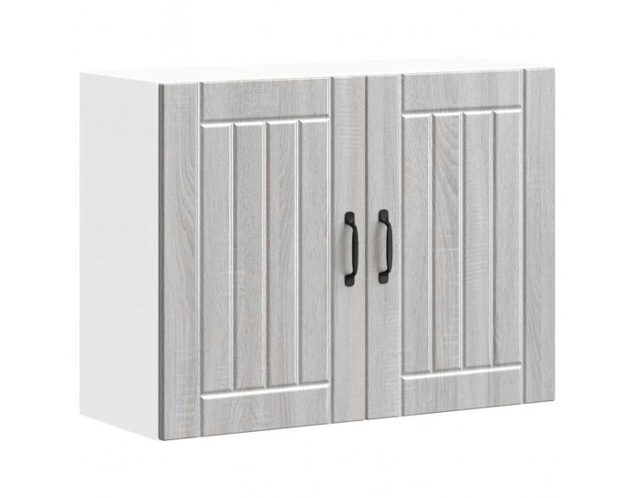 Sonata H Кухненски стенен шкаф Lucca, сив сонома, инженерно дърво