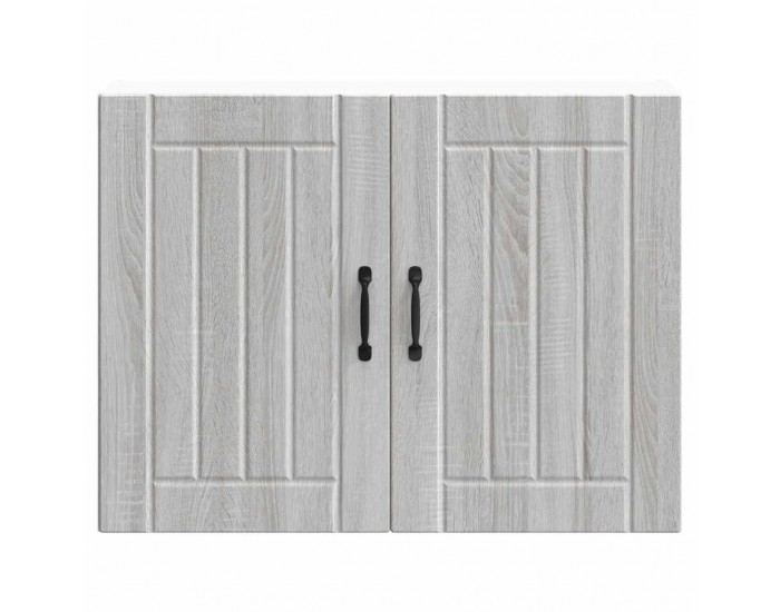 Sonata H Кухненски стенен шкаф Lucca, сив сонома, инженерно дърво