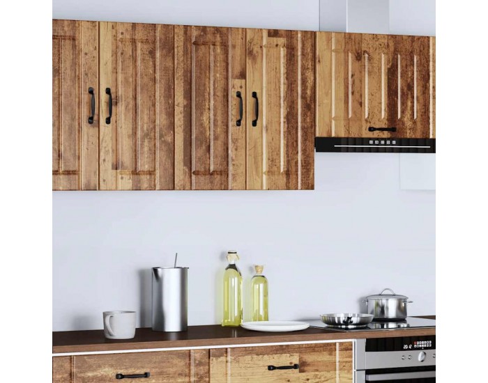 Sonata H Кухненски стенен шкаф Lucca, старо дърво, инженерно дърво