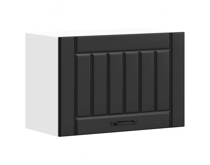 Sonata H Кухненски стенен шкаф Lucca, черен, инженерно дърво