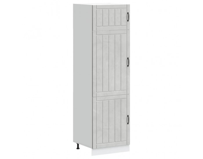 Sonata H Кухненски шкаф Lucca, бетонно сив, инженерно дърво