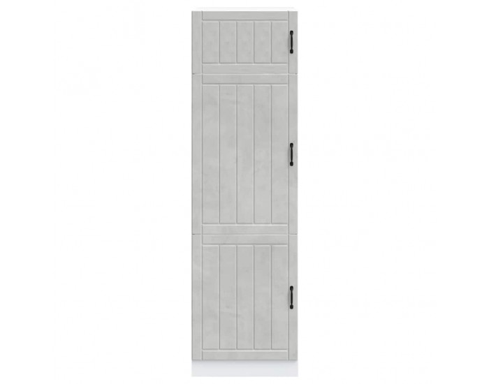 Sonata H Кухненски шкаф Lucca, бетонно сив, инженерно дърво