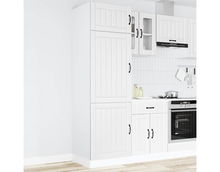 Sonata H Кухненски шкаф Lucca, бял, инженерно дърво