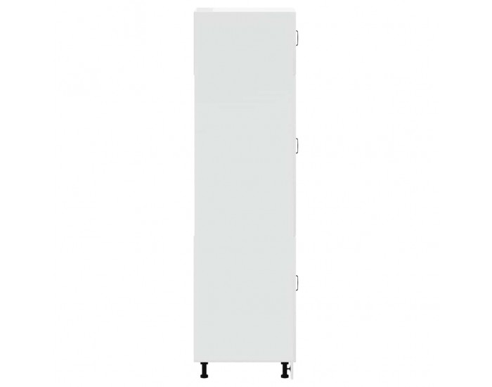 Sonata H Кухненски шкаф Lucca, бял, инженерно дърво