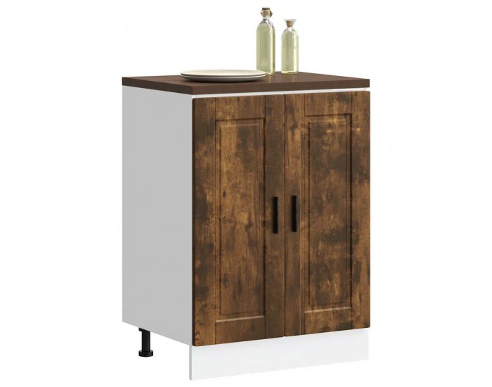 Sonata H Кухненски шкаф Porto, опушен дъб, инженерно дърво