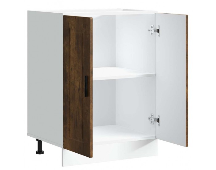 Sonata H Кухненски шкаф Porto, опушен дъб, инженерно дърво