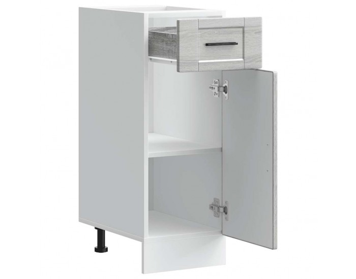 Sonata H Кухненски шкаф Porto, сив сонома, инженерно дърво