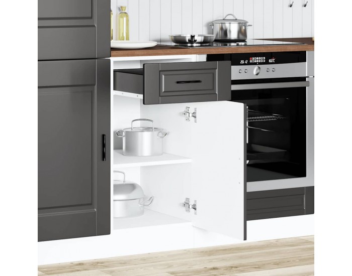 Sonata H Кухненски шкаф Porto, черен, инженерно дърво