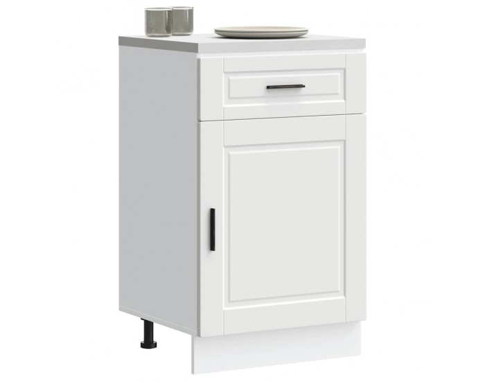 Sonata H Кухненски шкаф Porto Бяла инженерна дървесина