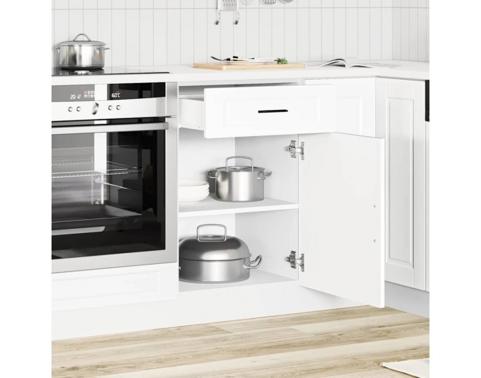 Sonata H Кухненски шкаф Porto Бяла инженерна дървесина