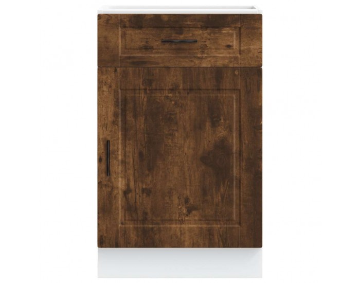 Sonata H Кухненски шкаф Porto, опушен дъб, инженерно дърво