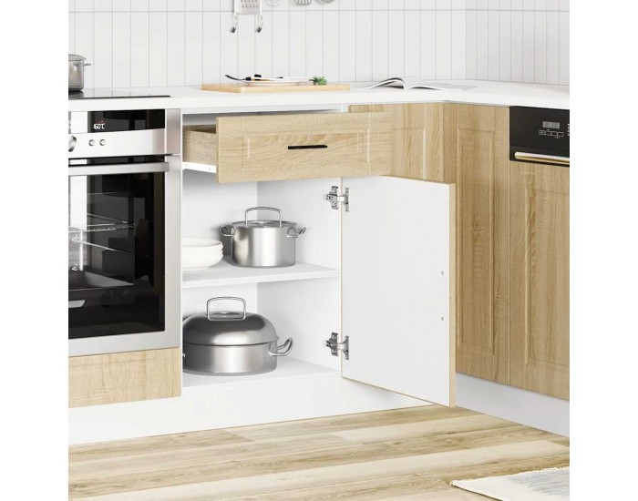 Sonata H Кухненски шкаф Porto, дъб сонома, инженерно дърво