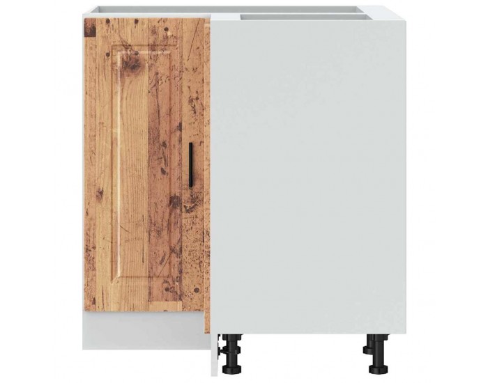 Sonata H Кухненски ъглов шкаф Porto, старо дърво, инженерно дърво