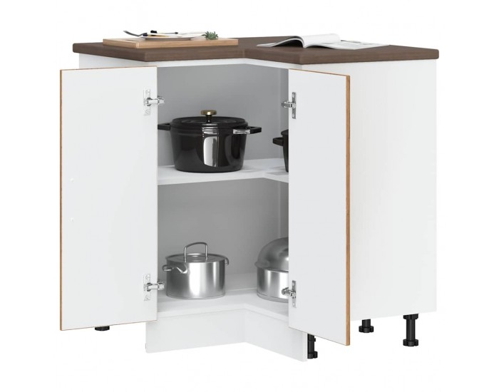 Sonata H Кухненски ъглов шкаф Porto, старо дърво, инженерно дърво