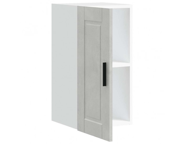 Sonata H Кухненски стенен шкаф Porto, бетонно сив, инженерно дърво